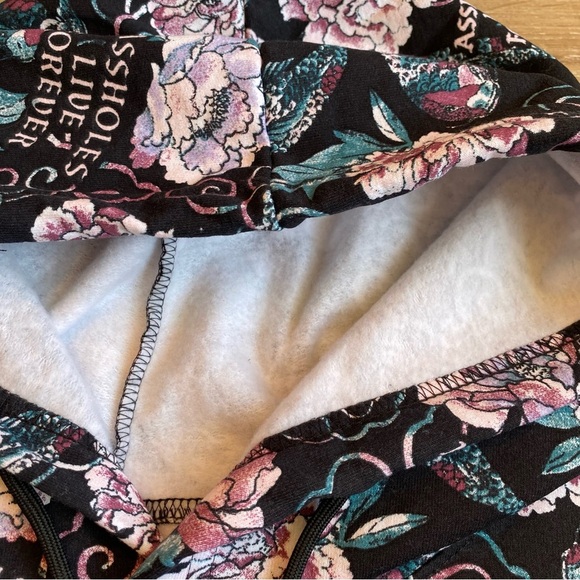 New Assholes Live Forever Linda Finegold ALF koi fish Japanese styled hoodie - Picture 4 of 5